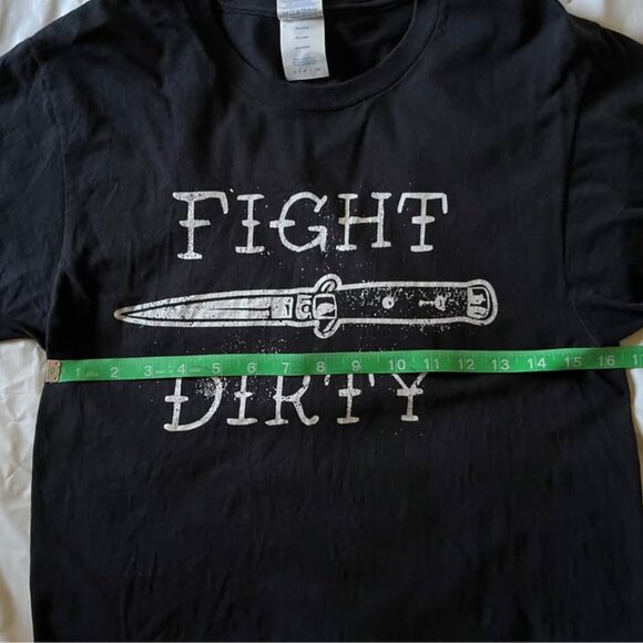 Fight Dirty Graphic Tee, Small - Picture 7 of 9